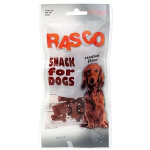 Pochúťka RASCO Dog kocky šunkové 50 g