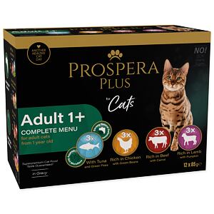 Kapsička Prospera Plus Adult 1+, 12x 85g