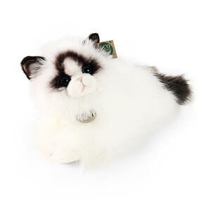 Rappa Plyšová kočka Ragdoll ležící 35 cm ECO-FRIENDLY