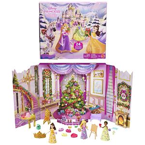 Mattel Disney Princess Malá panenka Adventní kalendář 2025