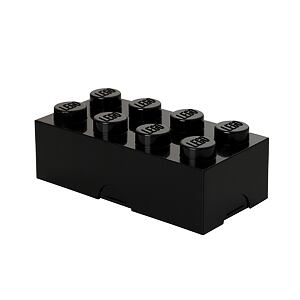 LEGO box na desiatu - čierna