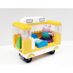 PlayBig BLOXX Peppa Pig Karavan s příslušenstvím