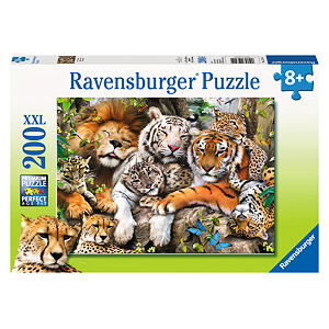 Ravensburger Veľké mačky 200 dielikov