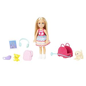 Mattel Barbie Panenka Chelsea na cestách