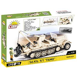 Cobi II WW Polopásové vozidlo Sd. Kfz. 9/1 FAMO, 1:35, 498 k, 1 f