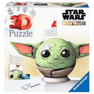 Ravensburger Puzzle-Ball Star Wars: Baby Yoda s ušami 72 dielikov