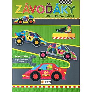 Závoďáky - samolepková knížka