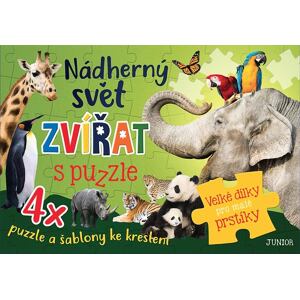 Nádherný svět zvířat s puzzle