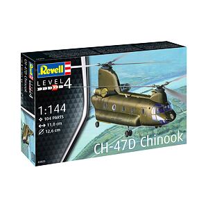 Revell ModelSet vrtulník 63825 - CH-47D Chinook (1:144)