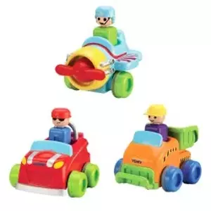 Toomies Autíčko/Letado/Náklaďák zmáčkni a jeď