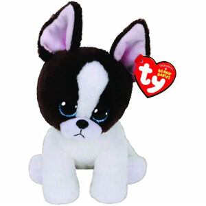 TY Beanie Boos PORTIA - hnědo-bílý teriér, 15 cm