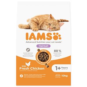 IAMS Cat Adult Hairball Chicken 10 kg