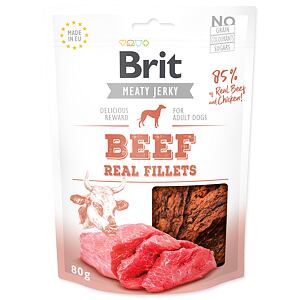 Snack BRIT Jerky Beef and chicken Fillets 80 g