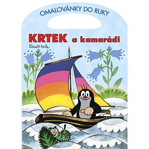Omalovánky do ruky A4 - Krtek a kamarádi
