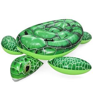 Bestway Nafukovací želva s držadly, 150x145 cm
