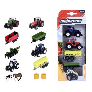 Majorette Farmárske vozidlo kovové 5 ks, viac druhov