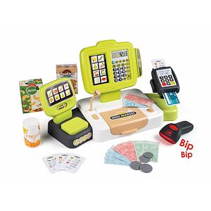 SM 350114 Smoby Pokladna elektronická s váhou zelenošedá - poškozený obal