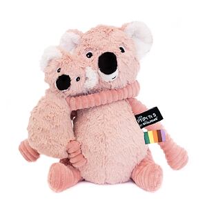 PTIPOTOS Plyšová koala Trankilou ružová - mama s miminkom
