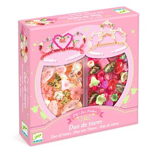 DJECO Sada na výrobu čelenek - růžová