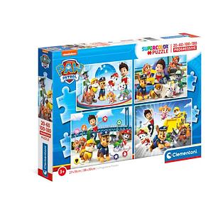 Puzzle 20+60+100+180 dielikov - Paw Patrol