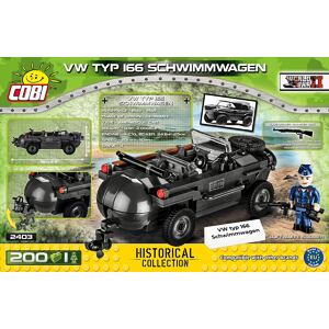 II WW VW typ 166 Schwimmwagen, 200 k, 1 f