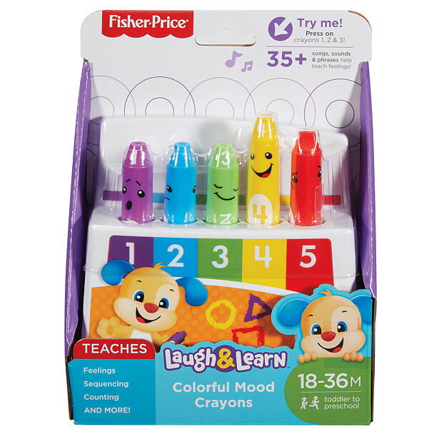 Fisher Price Barevné pastelky CZ