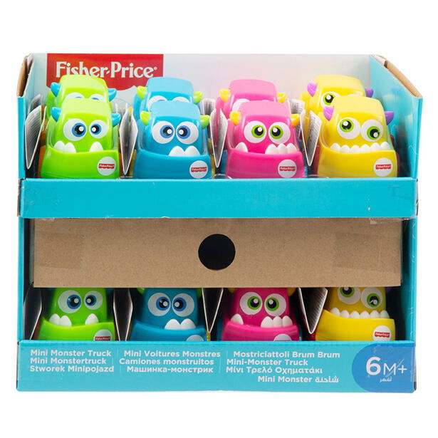 Fisher Price Mini Moster autíčka, více druhů
