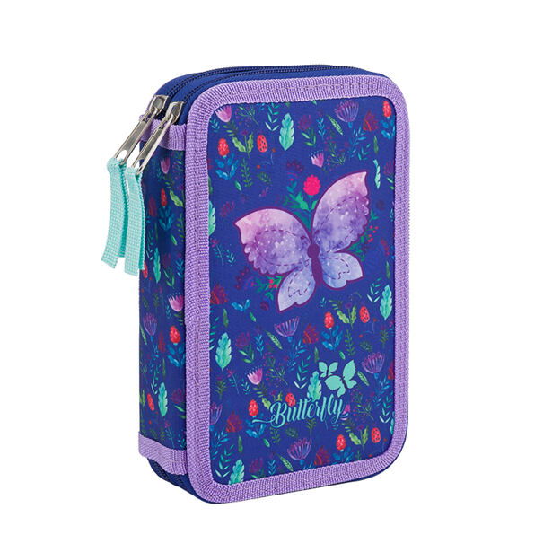 OXYBAG Penál 2 p. prázdný - Motýl