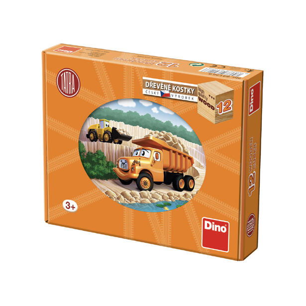 Dino Tatra dřevěné kostky