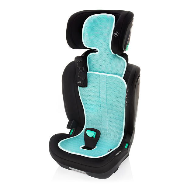 Prodyšná podložka do autosedačky Breeze sk. 2/3 Aquatic Green