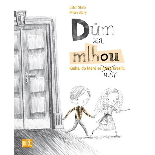 Dům za mlhou - Kniha, do které se musí kreslit + sada tužek