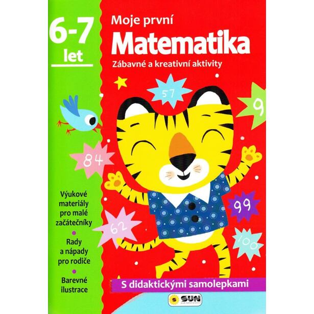 Matematika - 6-7 roky - samolepky (Moje první matematika)
