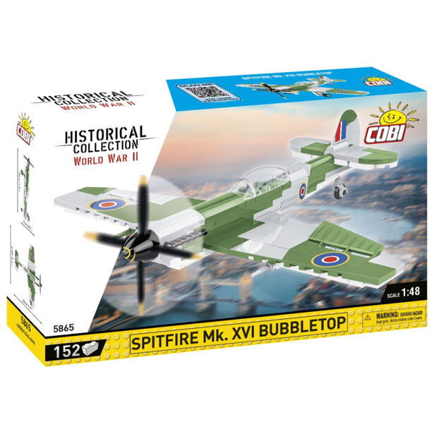 Cobi II WW Spitfire Mk. XVI Bubbletop, 1:48