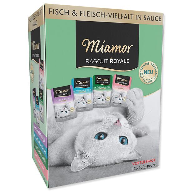 Kapsičky MIAMOR Ragout Royale v šťave multipack 1200 g