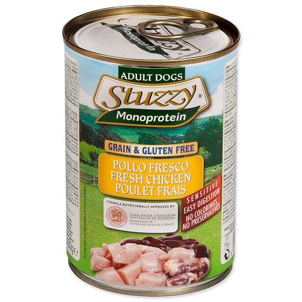 Konzerva STUZZY Dog Monoproteín kuracie 400 g