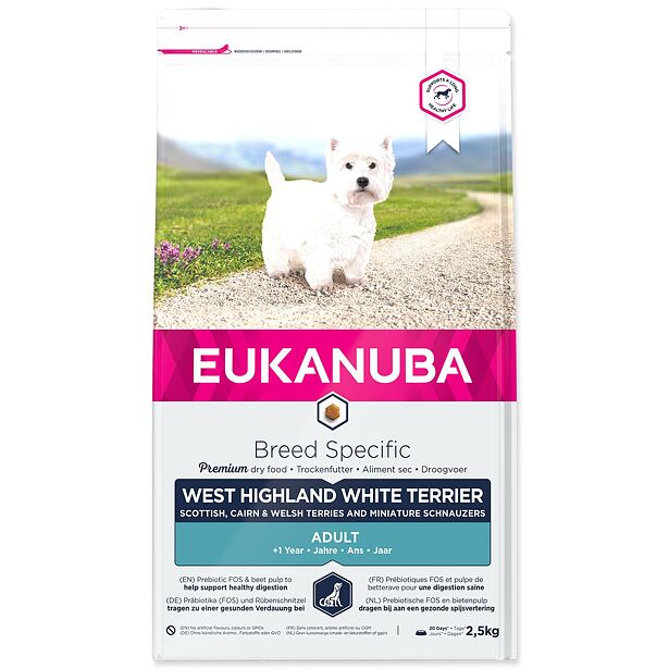 EUKANUBA West Highland White Terrier 2,5 kg