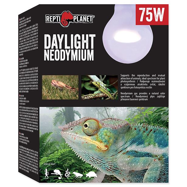 Žiarovka REPTI PLANET Daylight Neodymium 75 W