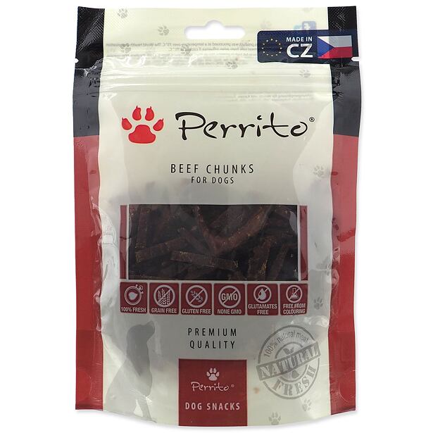 Pochúťka PERRITO Beef Chunks 100 g