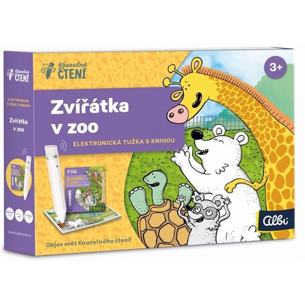 Albi Kouzelné čtení CZ Albi tužka 2.0 + Zvířátka v zoo_NP