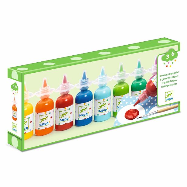 DJECO Temperové farby