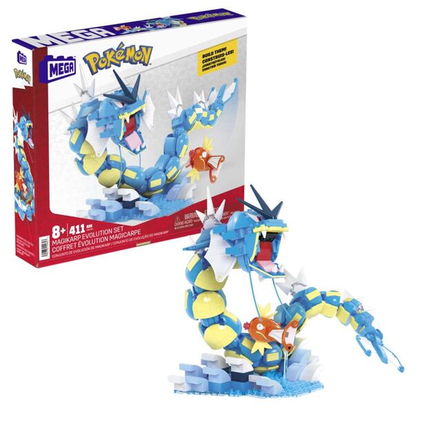 Mattel Mega Construx Pokémon evoluční set - Magikarp