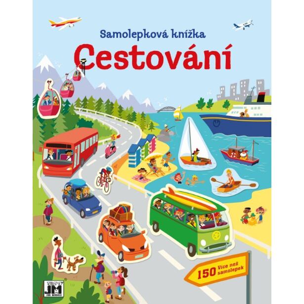 Samolep knížka/ Cestování