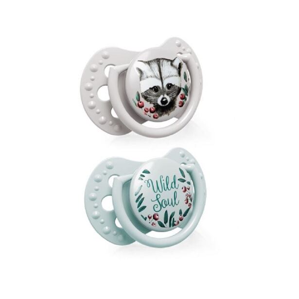LOVI Cumlík silikónový dynamický WILD SOUL 3-6m 2ks