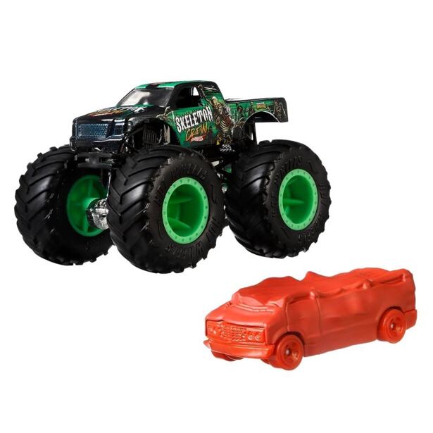 Mattel Hot Wheels Monster Trucks 1:64 s angličákem
