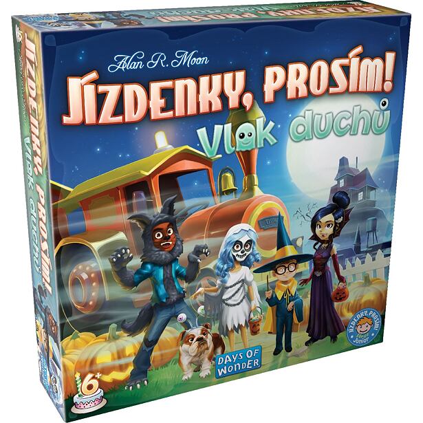 Asmodee Cestovné lístky, prosím! Vlak duchov