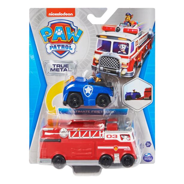 Spin Master Paw Patrol Hasičské vozidlo Die-Cast s autíčkom