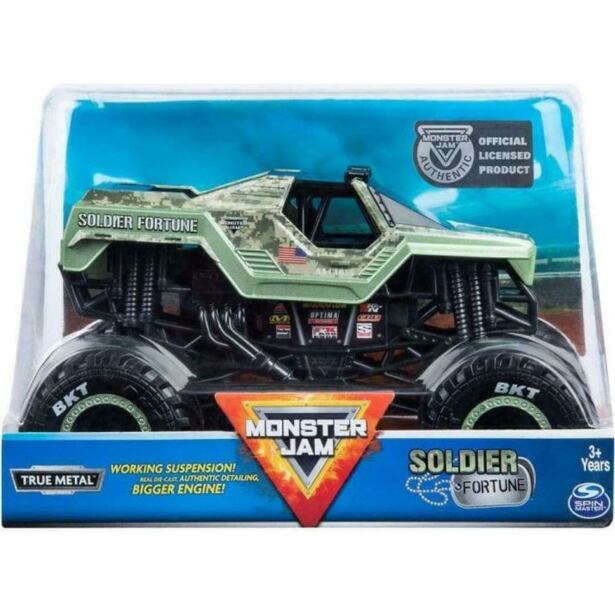 106044941 MONSTER JAM SBĚRATELSKÁ DIE-CAST AUTA 1:64- poškozený obal