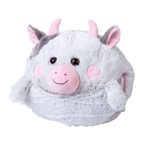 Cozy Noxxiez HW727 Kravička - hrejivý plyšový vankúš 3 v 1