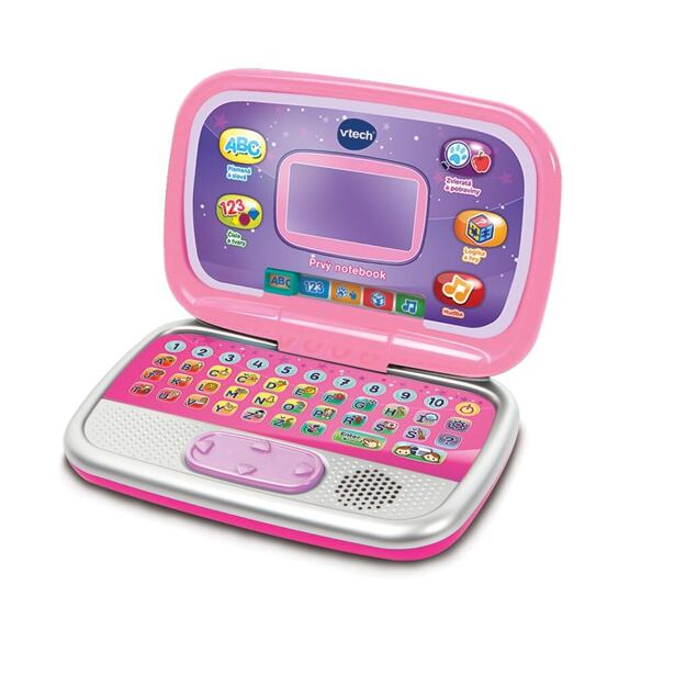 ME 80196359 Vtech Prvý notebook - ružový SK - poškodený obal