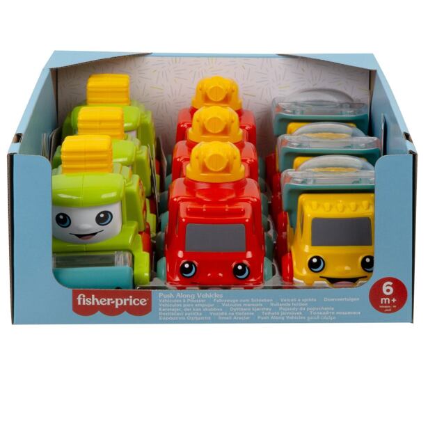 Fisher Price AUTÍČKA, 3 druhy